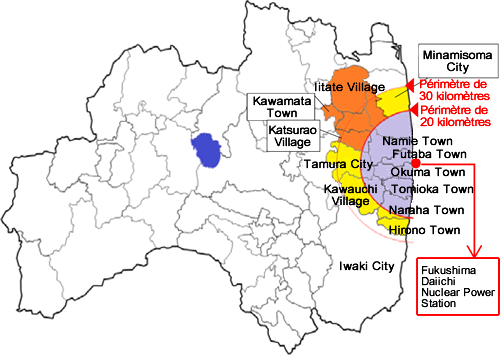 Image : Transition of evacuation instruction zones 1
