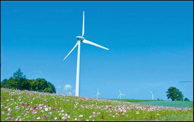 郡山布引風の高原の写真