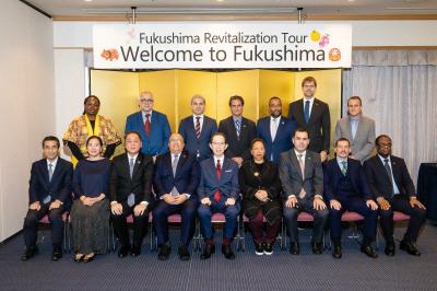 駐日外交團福島縣視察-1