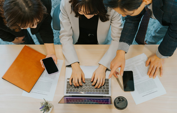 企業の取組の写真