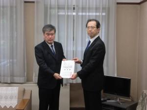 財務省主計局長　要望活動