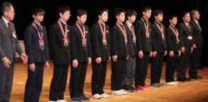 合同表彰式の写真1