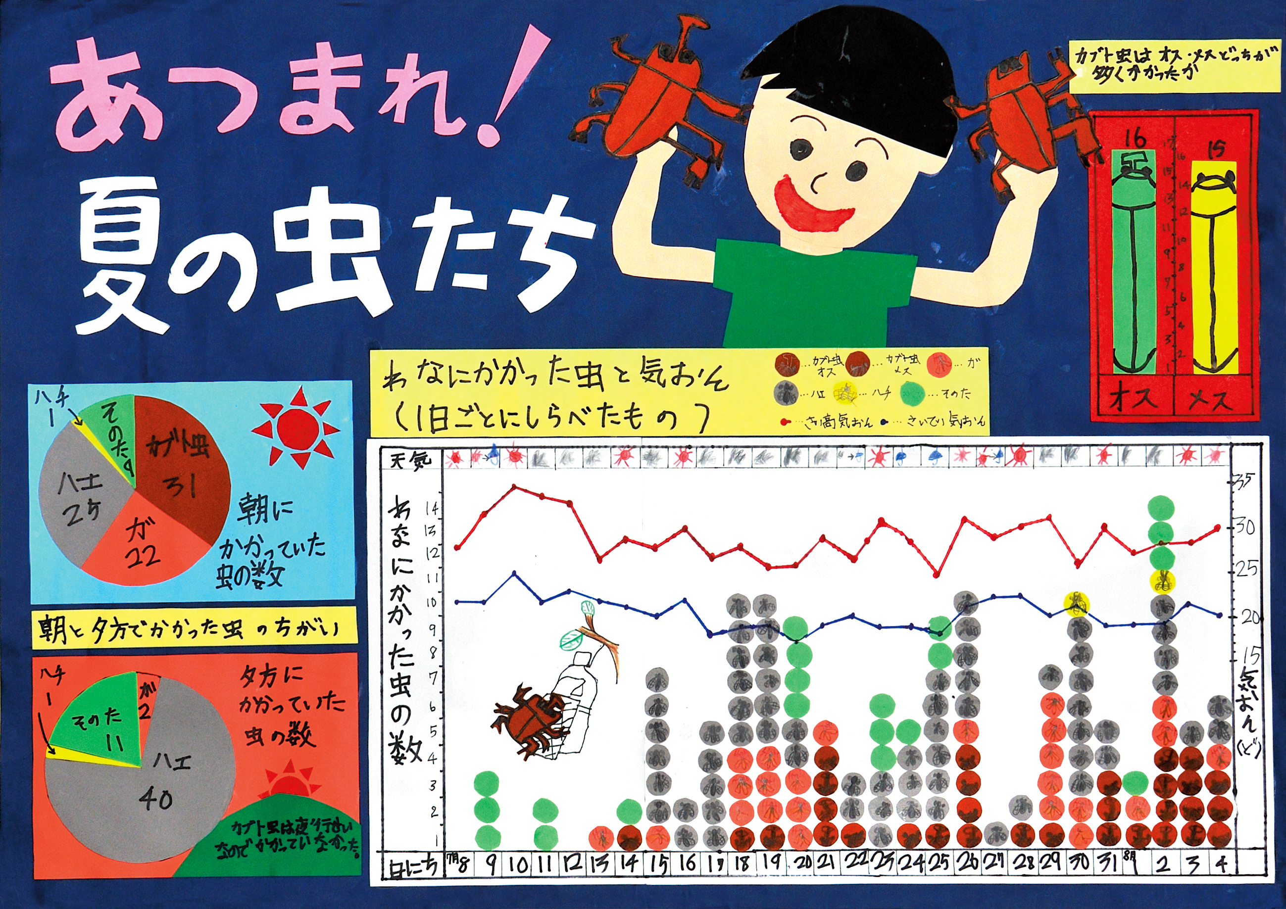 あつまれ！&nbsp;&nbsp;夏の虫たち