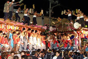 棚倉秋祭りの山車