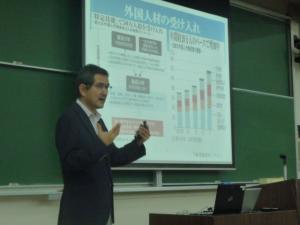 福島大学の出前講座の様子1