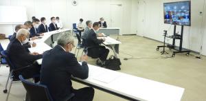 双葉地区教育長会と県教育委員会による要望活動①