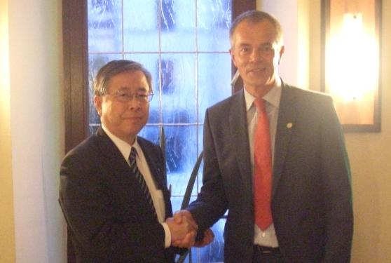 知事によるNRW州環境大臣との意見交換