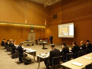 令和2年度第4回環境モニタリング評価部会開催風景