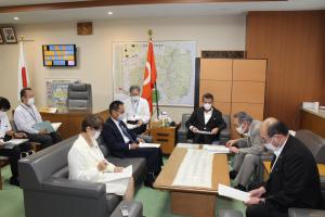 代表者会議の写真