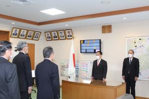 仕事始めの式の写真