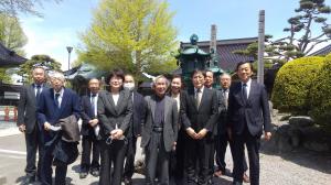 傷心惨目碑前祭（令和4年5月11日）集合写真