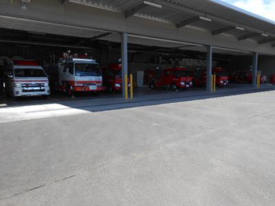 消防車と救急車