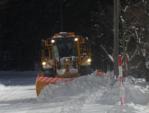 除雪風景