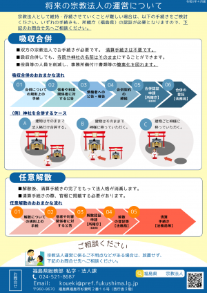 信頼される宗教法人の運営のために