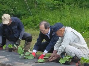 金山町訪問写真3