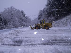 除雪作業