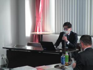 ハイテクプラザ渡邊副主任研究員