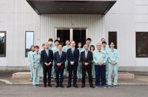 泉崎村訪問集合写真