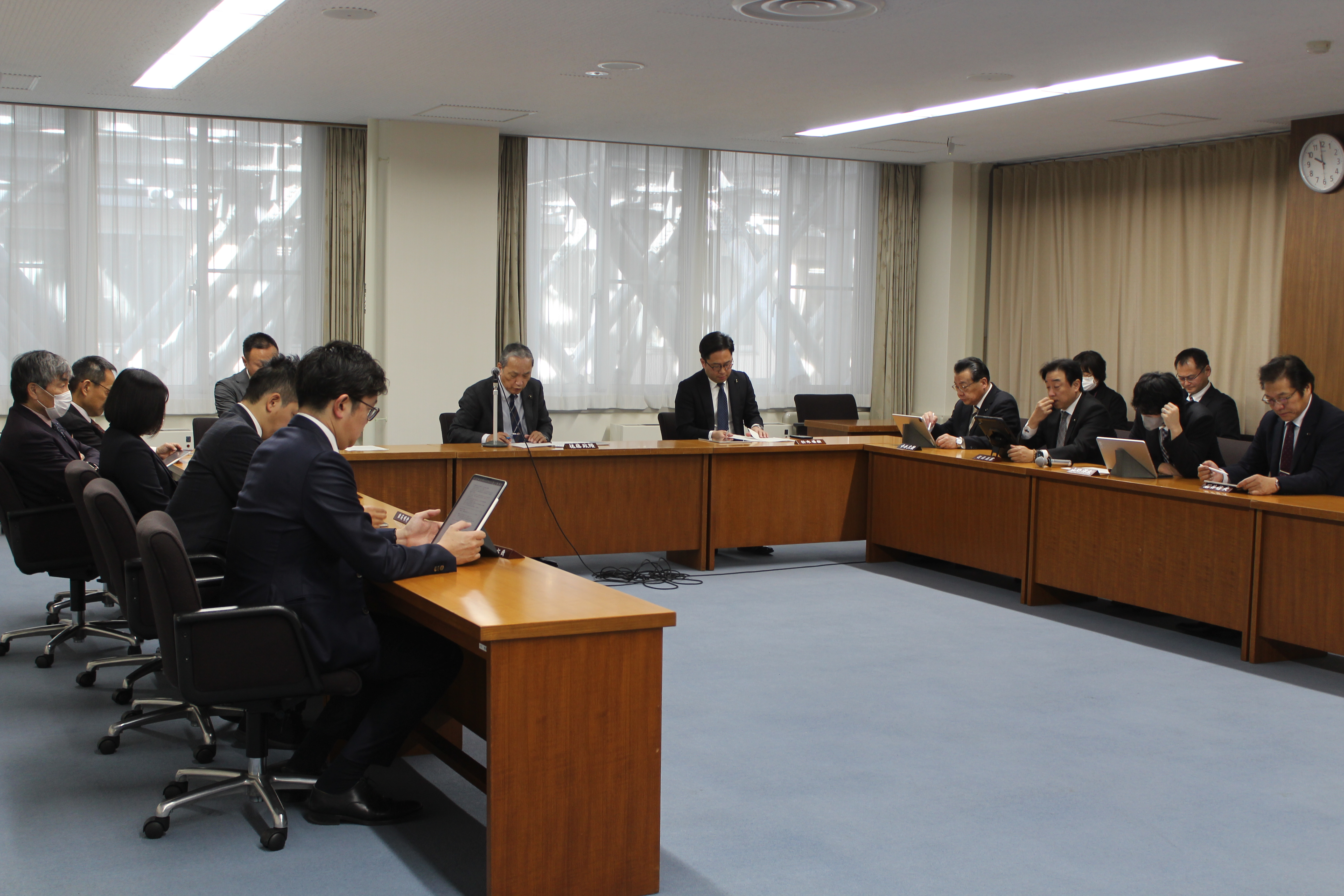 地球温暖化・災害に強い県づくり対策特別委員会の写真