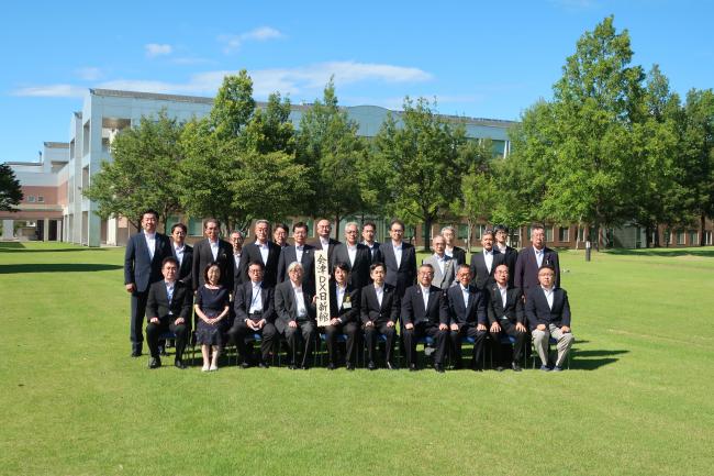 開館式集合写真