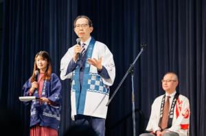 ふくしまの酒・味噌醤油まつりオープニングセレモニー写真