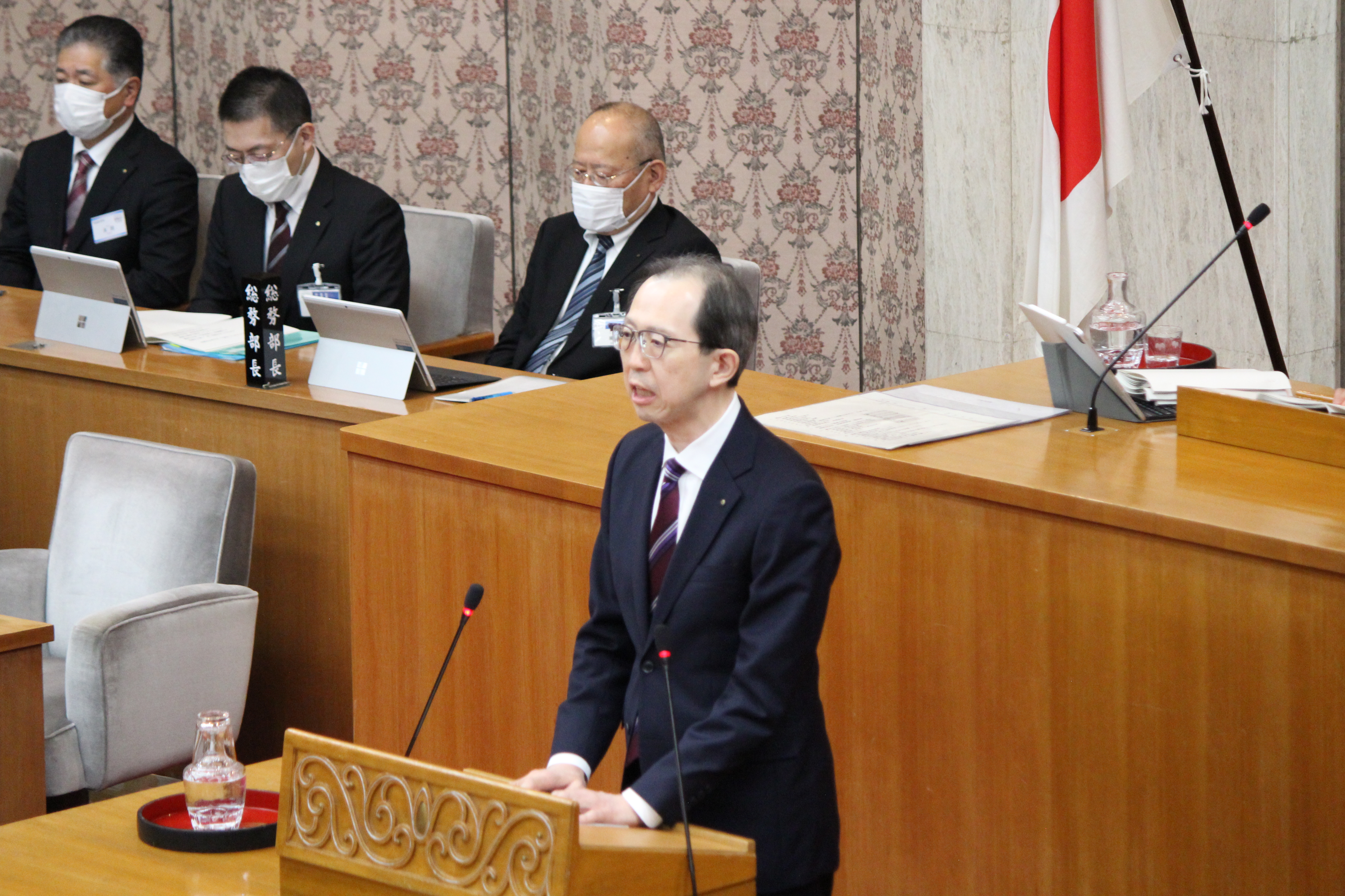 知事挨拶の写真