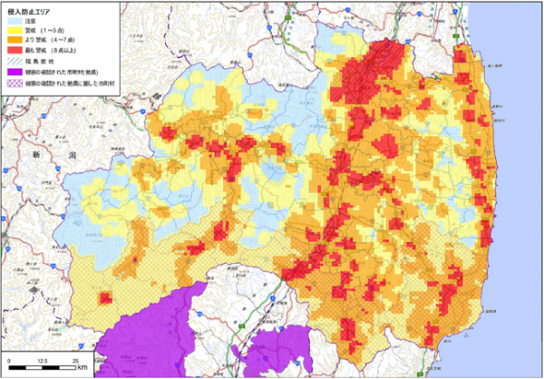 侵入防止エリア