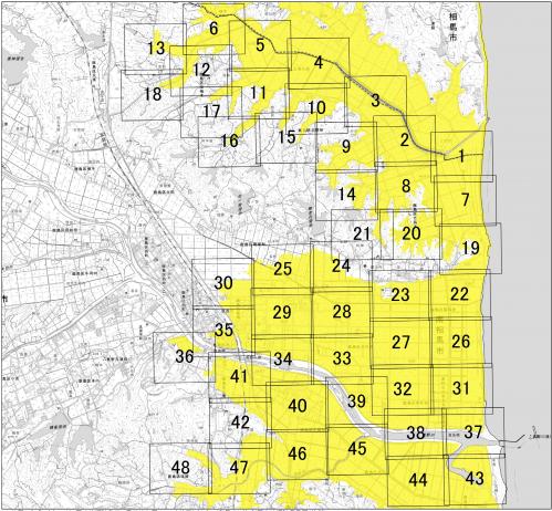 南相馬市位置図1