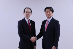 在香港日本国総領事（大使）表敬訪問の写真