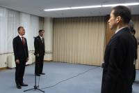 議長訓示の様子