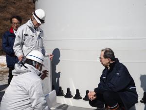 葛尾村訪問写真１