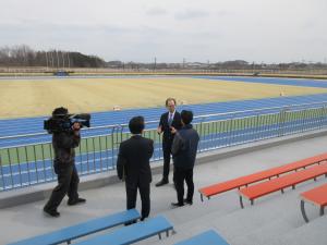 鏡石町訪問写真２