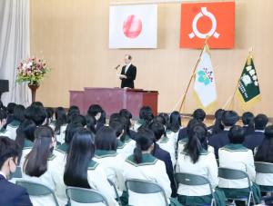須賀川桐陽高校卒業式写真