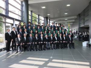 県立医科大学学位記授与式・修了証書授与式写真２