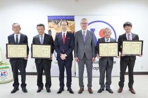 令和7年福島県春季鑑評会知事賞受賞式写真2