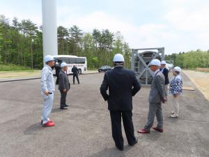 福島復興風力合同会社を調査する企画環境委員会