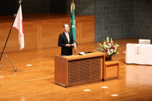 福島県立医科大学入学式写真
