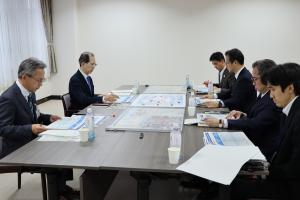 知事・東北整備局長懇談会写真1