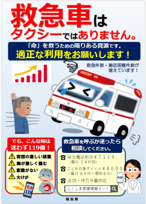 R7_「救急車の適正利用」チラシ