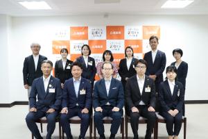 「うつくしま国際協力大使」委嘱状交付式及び帰国報告写真2