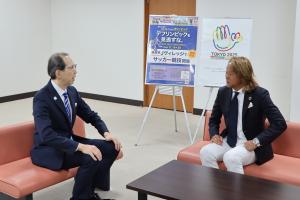 東京2025デフリンピックサッカー競技スペシャルサポーター任命式写真3