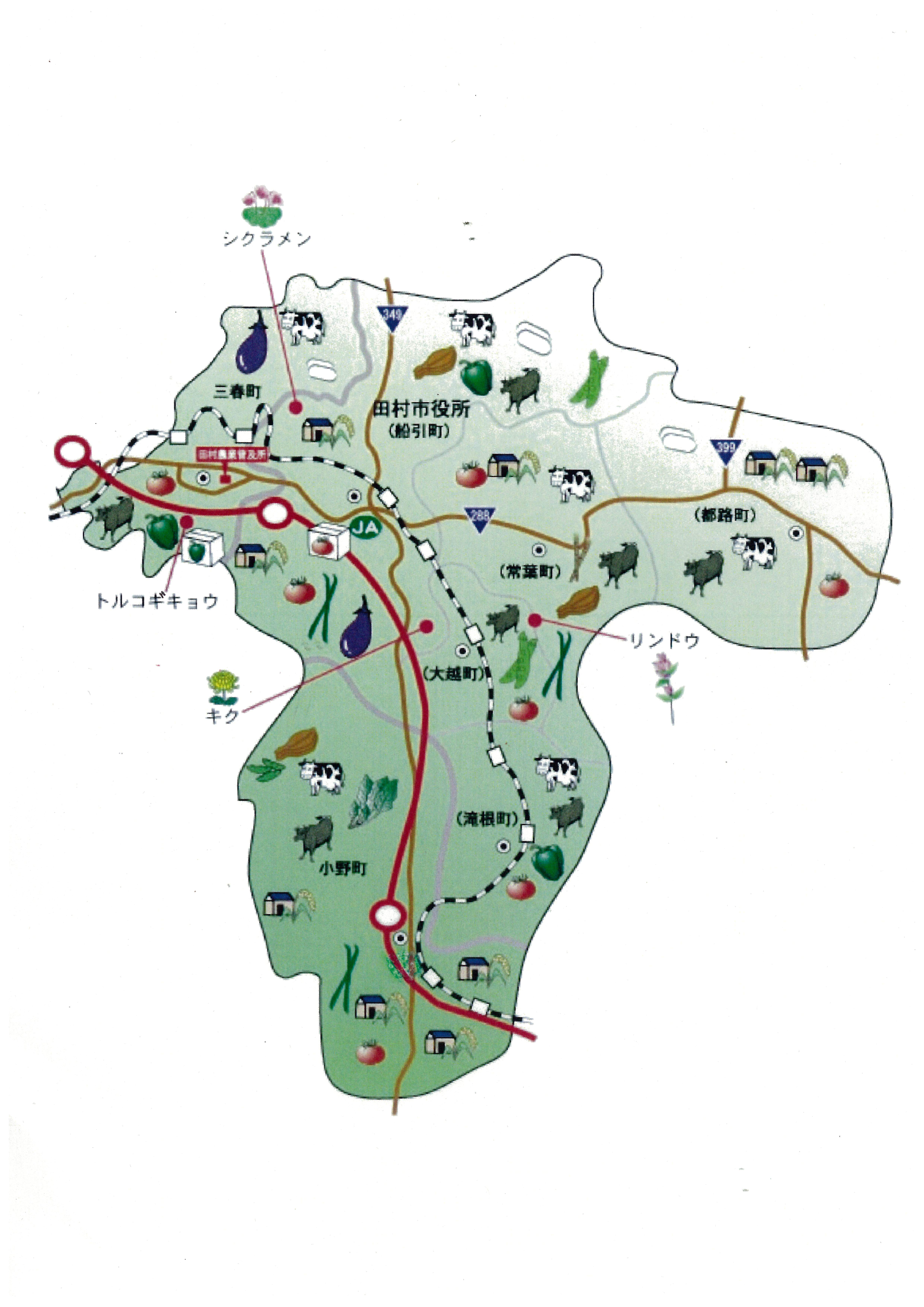 田村地域農業の概要