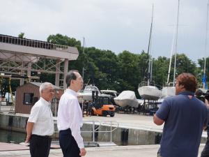 猪苗代町訪問写真1