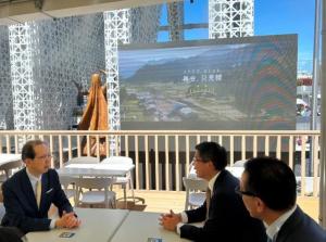 2025年大阪・関西万博 デジタルトラベルゾーン（只見線VR）視察写真2