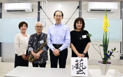 にしごうジャズ研究会訪問写真4