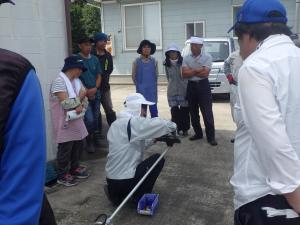 現地支援研修　実技