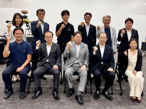 令和7年8月10日　林官房長官福島県訪問写真