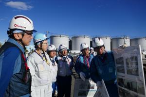 東京電力福島第一原子力発電所視察写真3