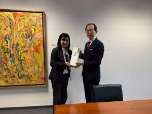 日本政府観光局フランクフルト事務所所長と知事