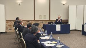 県町村会役員との意見交換会写真１